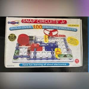 Snap Circuits Jr. Electronics Exploration Kit, Over 100 Projects, STEM Educ. Toy